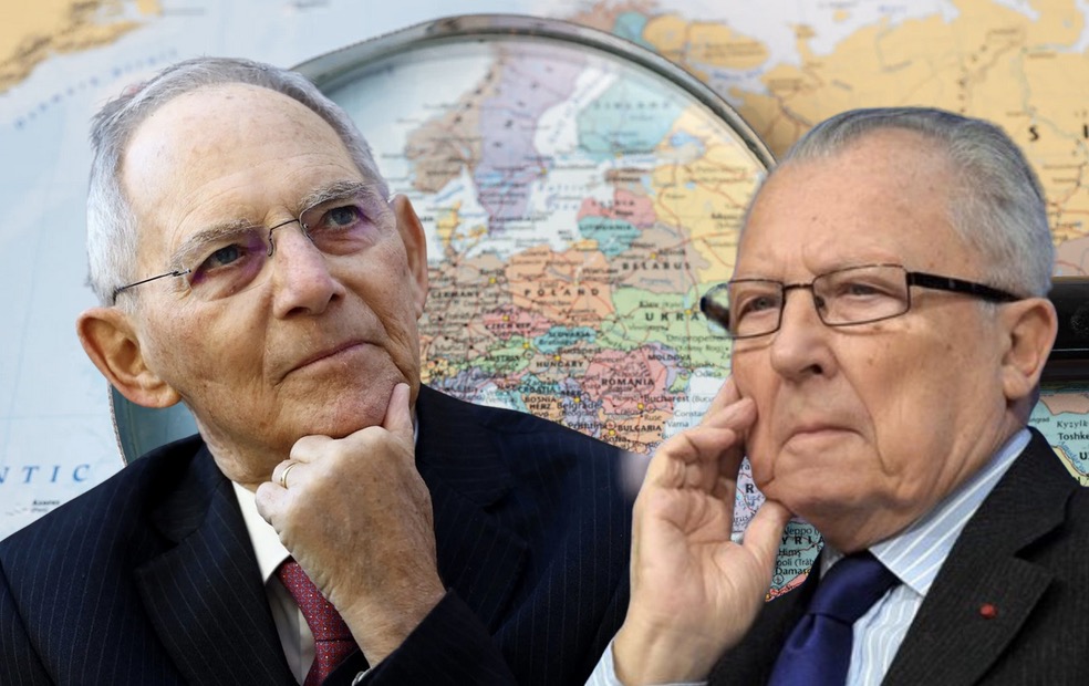 Dy fytyrat e Euros: Jacques Delors dhe Wolfgang Schäuble